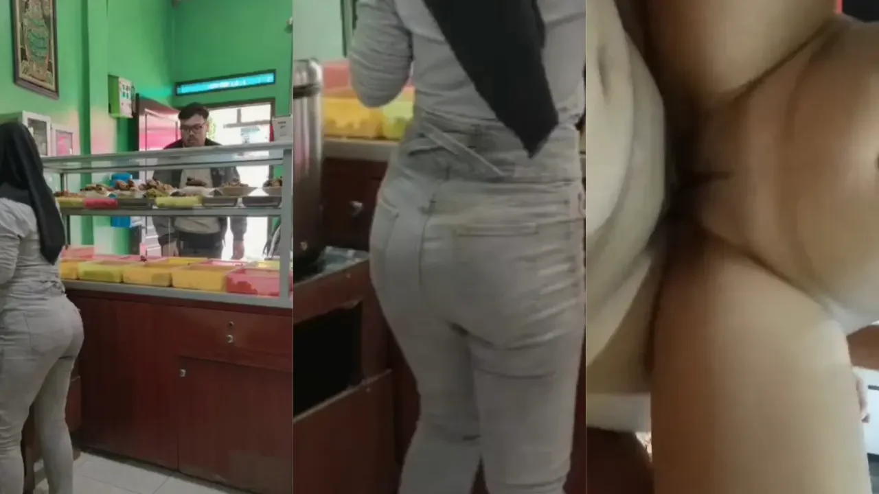 Bos rumah makan ajak karyawan polos pantat besar ke kamar vi...