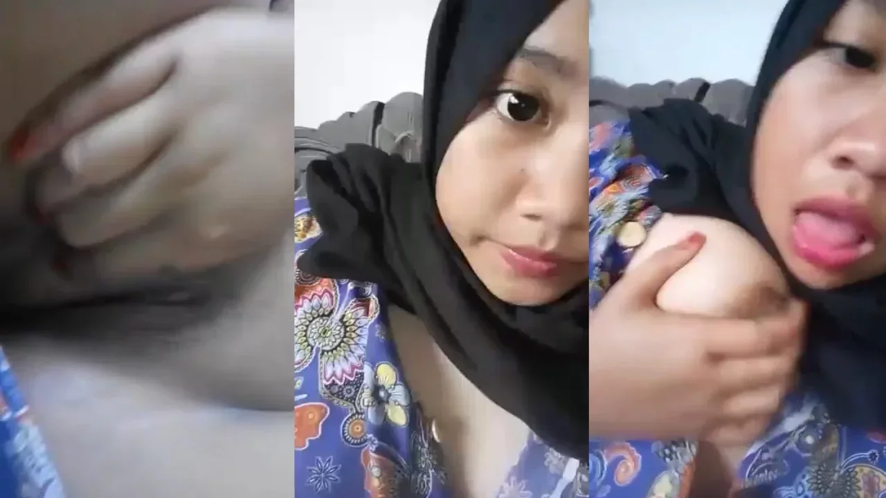 Bokep Indo ABG Berjilbab Baju Batik Sange Toket Dan Meki Mul...